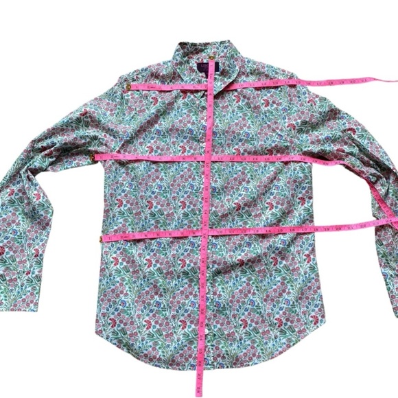 J Crew Liberty London Edit Floral ‘Isborella’ Print Button Down Shirt Si… - Picture 6 of 7